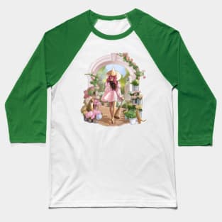 Garden Witch Baseball T-Shirt